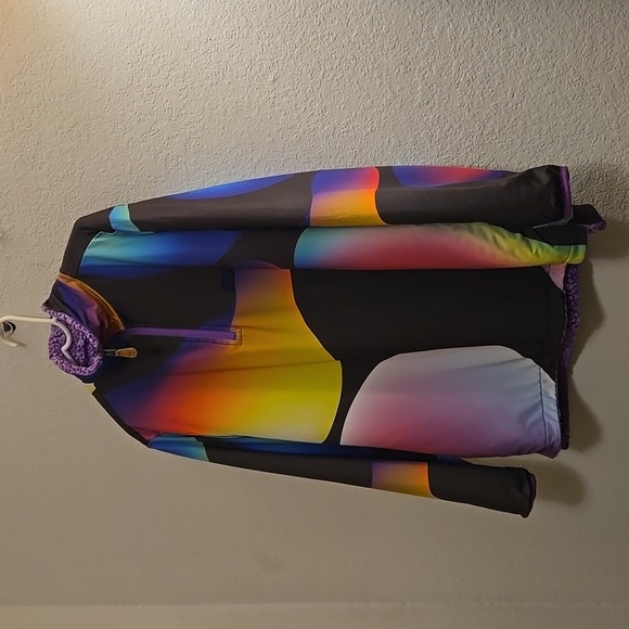 USA Palm Reversible Pullover - Purple/Multi-colored - Large/XL - Picture 11 of 16